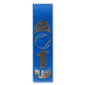 2"x8" 1st Place Stock Event Ribbons (BASEBALL) Lapels